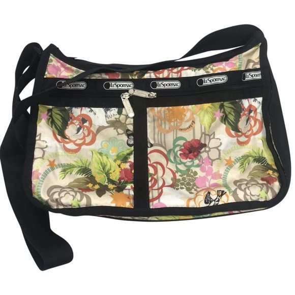 Lesportsac Handbags - LeSportsac Medium Size Multicolor Crossbody Bag